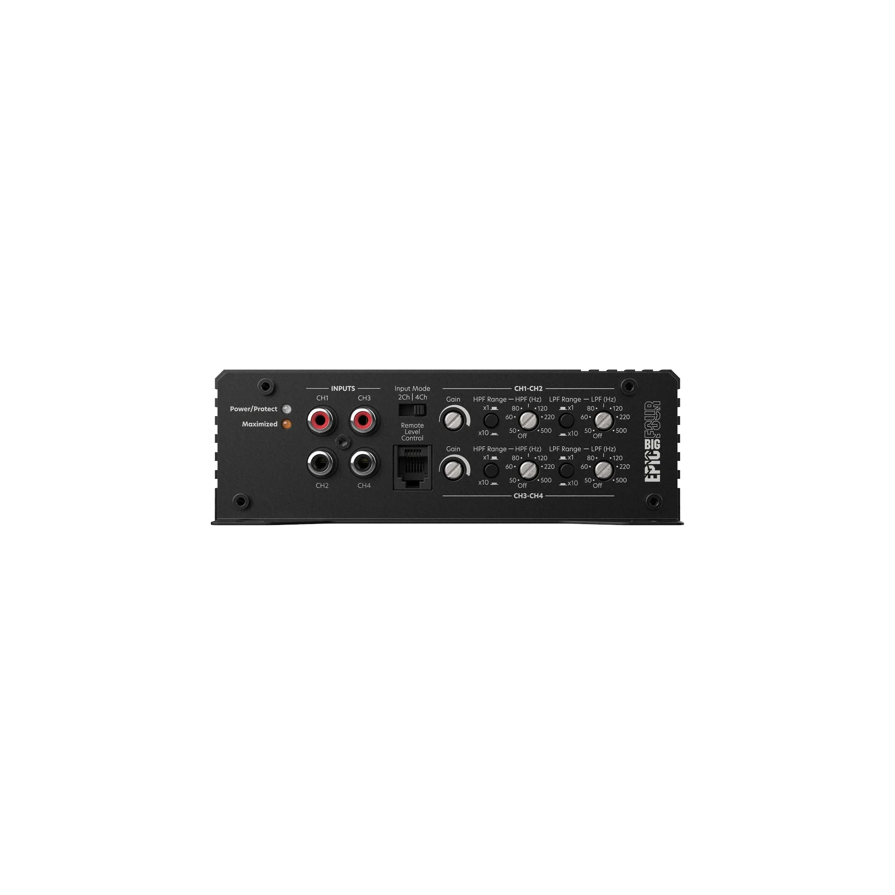 EPICBIGFOUR 4-Channel Amplifier, 1400W RMS - Image 5