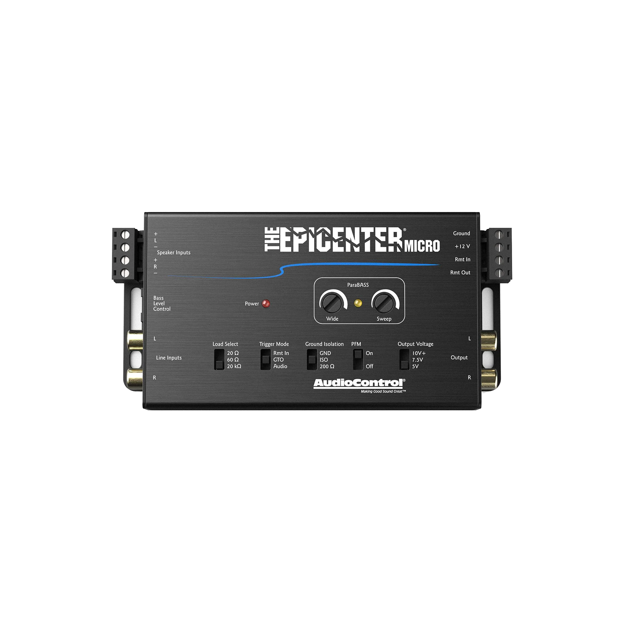 The EPICENTER Micro Bass Restoration Processor & Line Output Converter w/ACR-4 Remote - Image 5