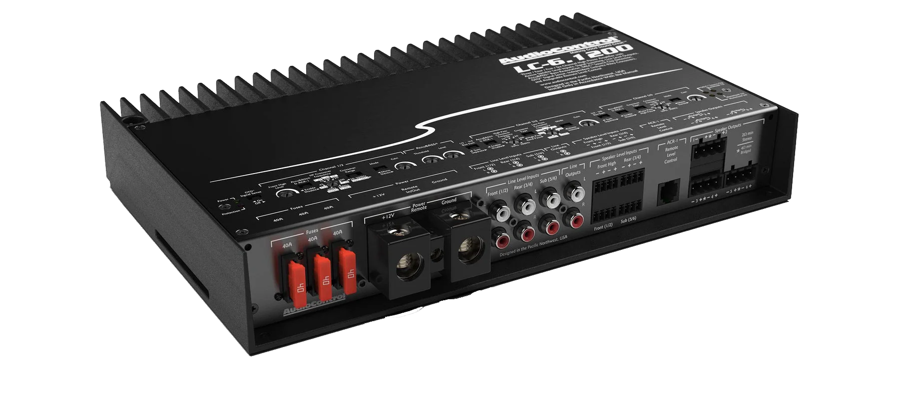 LC-6.1200 High-Power 6-Channel Amplifier w/AccuBASS - Image 4