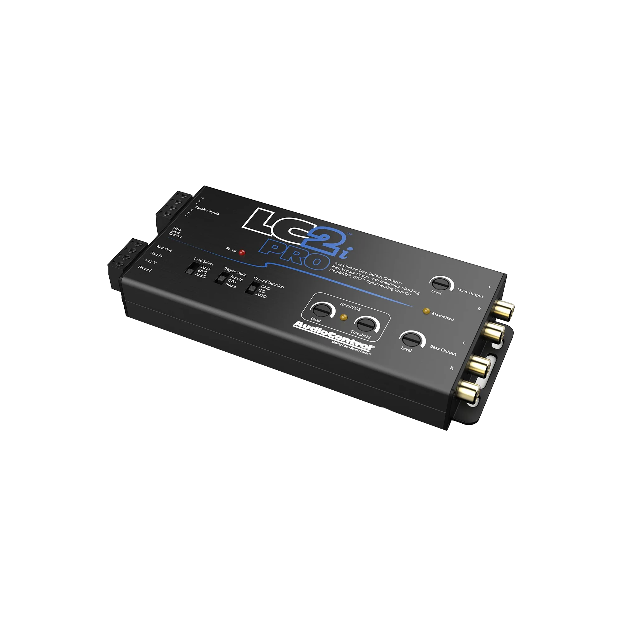 LC2i PRO 2-Channel Line Output Converter w/AccuBASS & ACR-1 Remote - Image 4