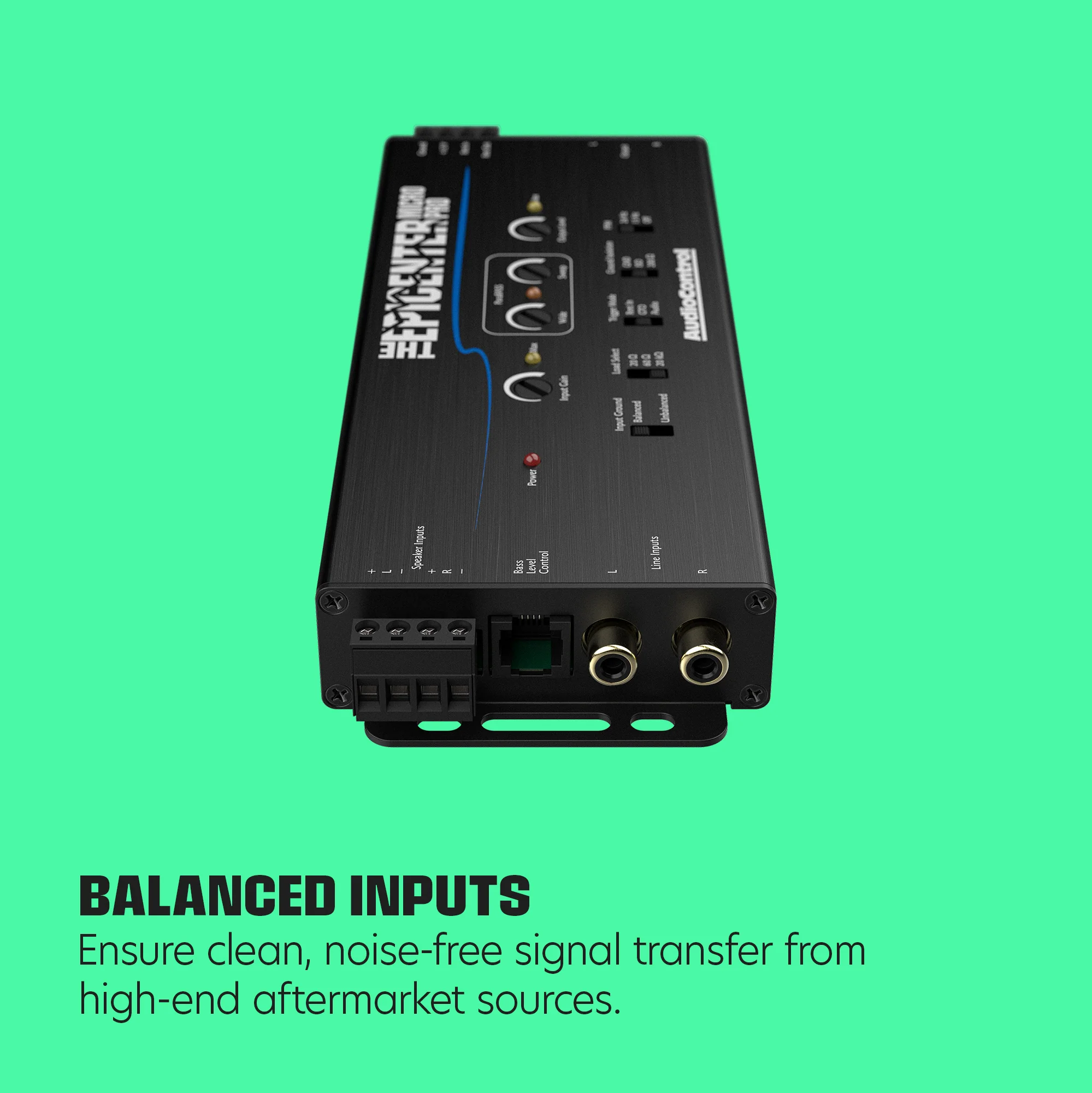 The EPICENTER Micro PRO Bass Restoration Processor & Line Output Converter w/ACR-4 Remote - Image 4
